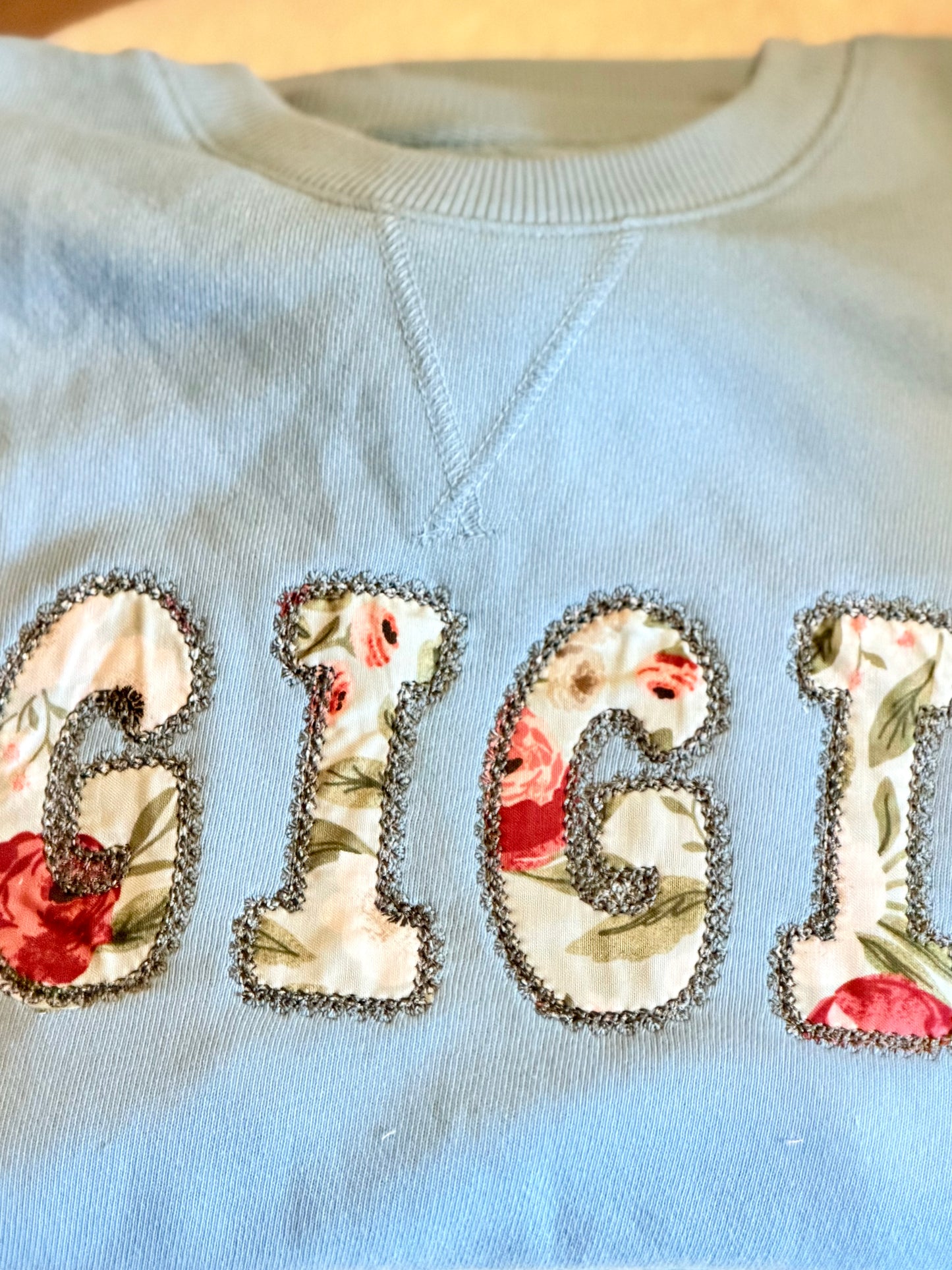 Custom Grandma Embroidered Sweatshirt | Personalized Grandma Crewneck | Grandma Gift | Custom Name Sweatshirt | Mother's Day Gift