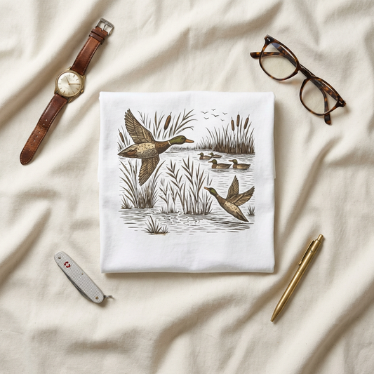Flying Ducks Nature Lover T-shirt