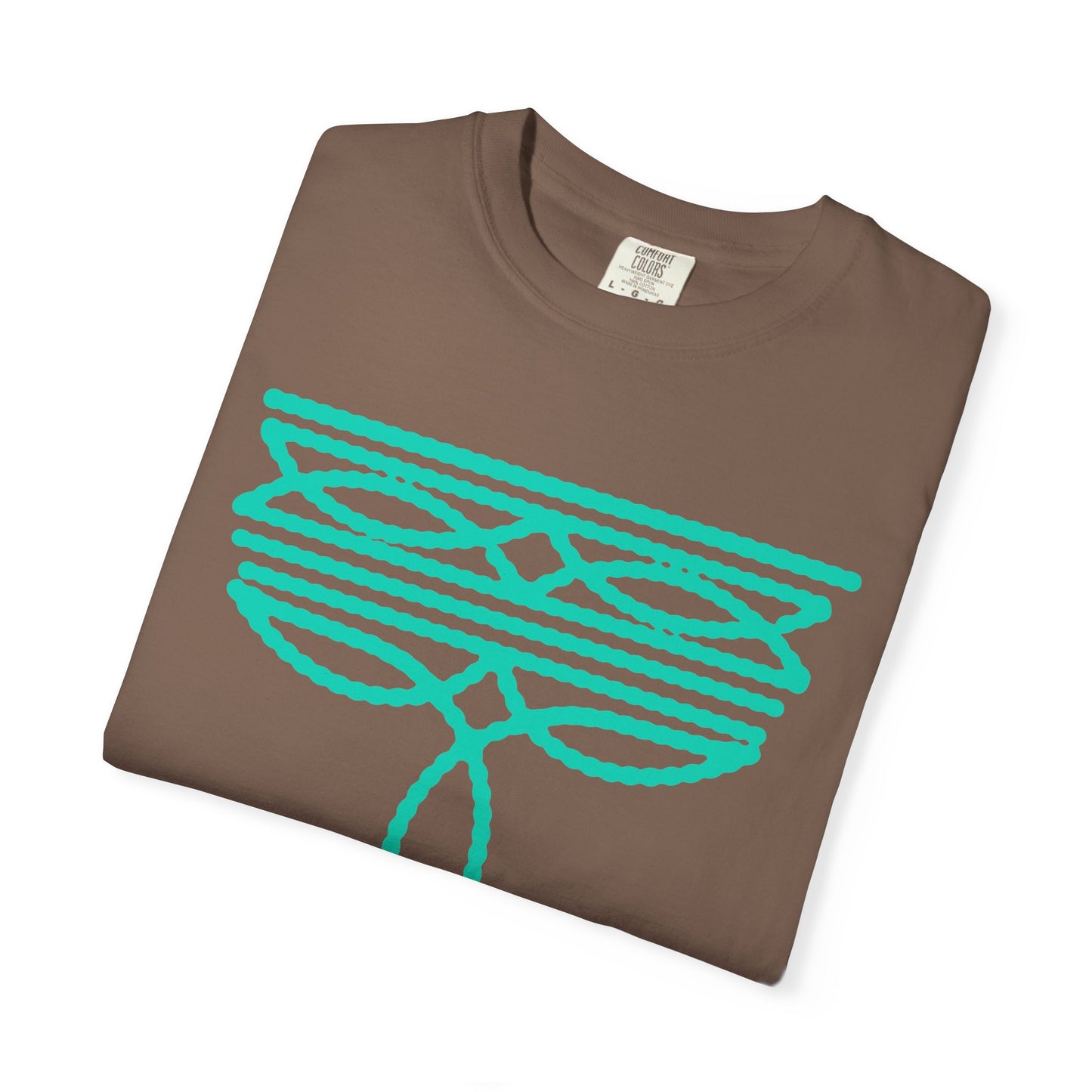 Turquoise Cowgirl Boot Stitch T-shirt