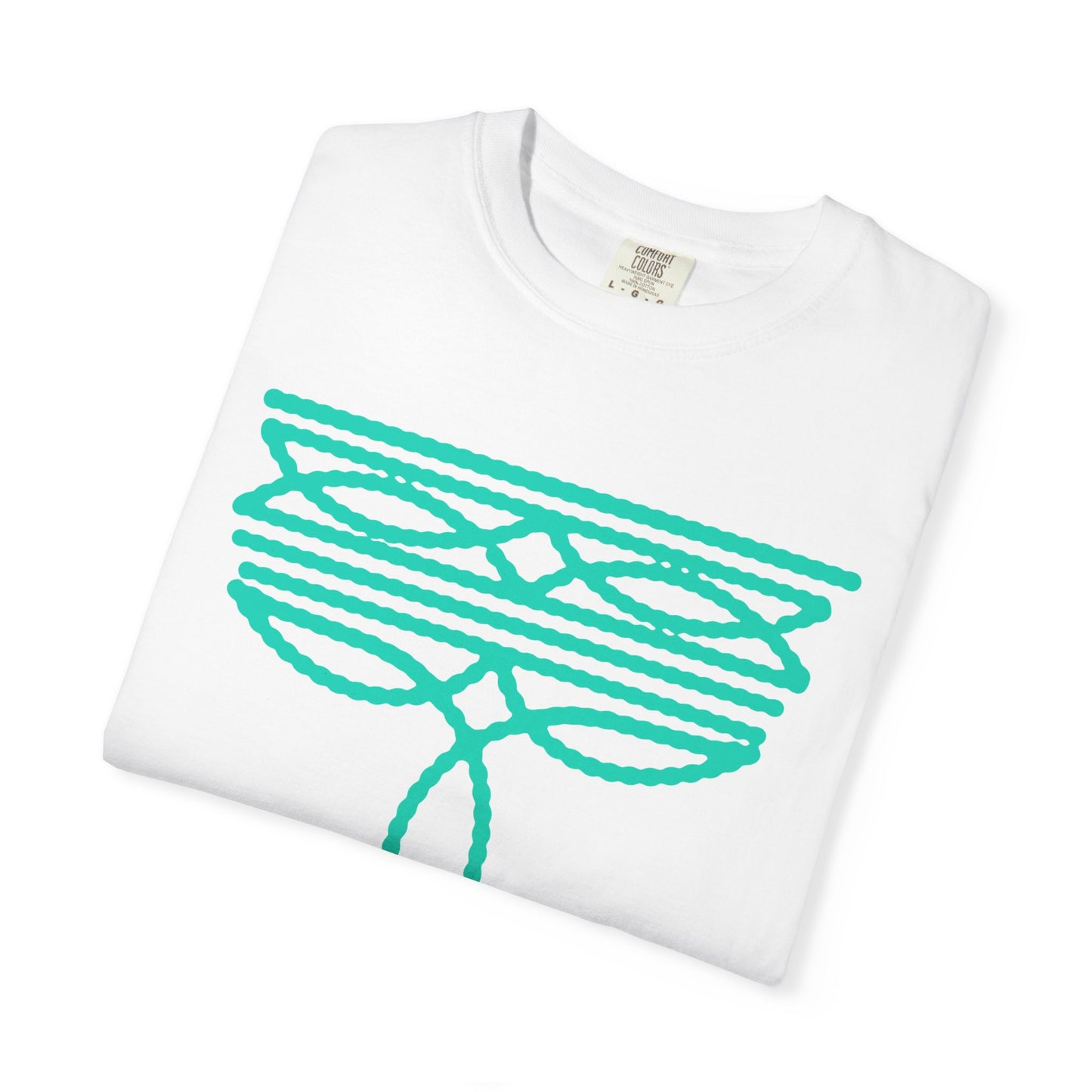 Turquoise Cowgirl Boot Stitch T-shirt