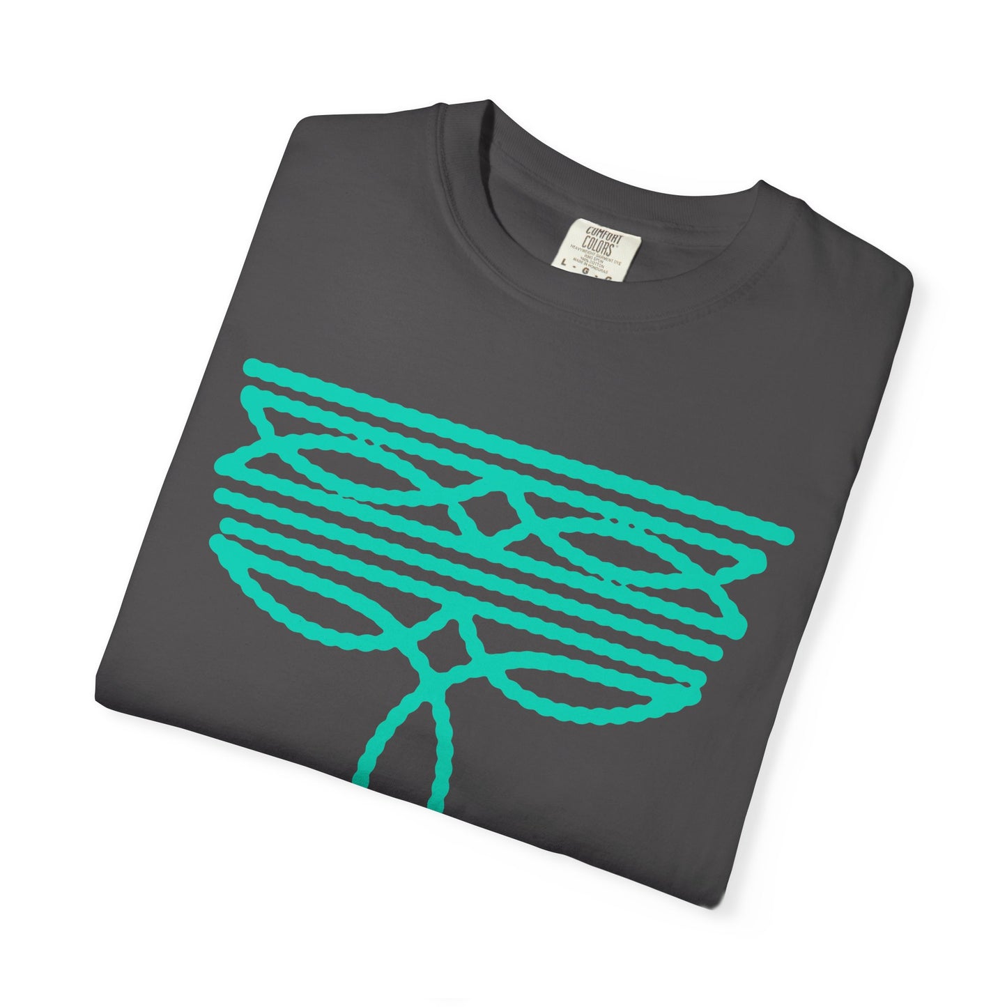 Turquoise Cowgirl Boot Stitch T-shirt