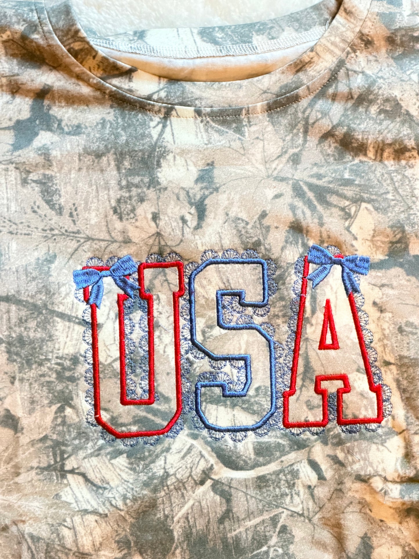 Camo USA Memorial Day Tee