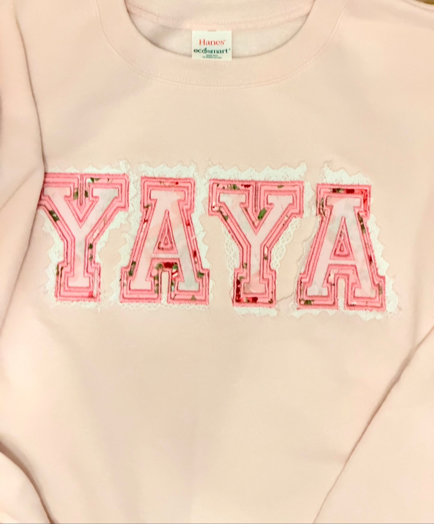 Custom Grandma Embroidered Sweatshirt | Personalized Grandma Crewneck | Grandma Gift | Custom Name Sweatshirt | Mother's Day Gift