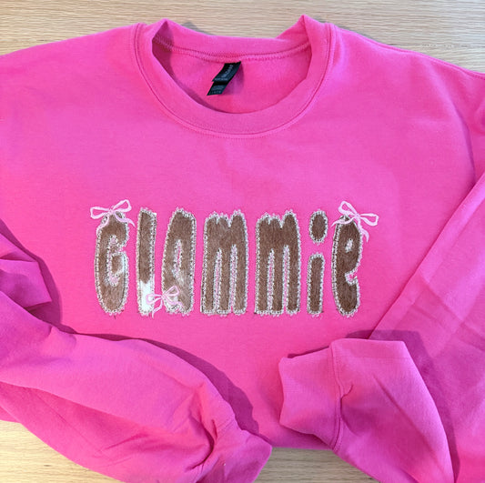 Custom Grandma Embroidered Sweatshirt | Personalized Grandma Crewneck | Grandma Gift | Custom Name Sweatshirt | Mother's Day Gift