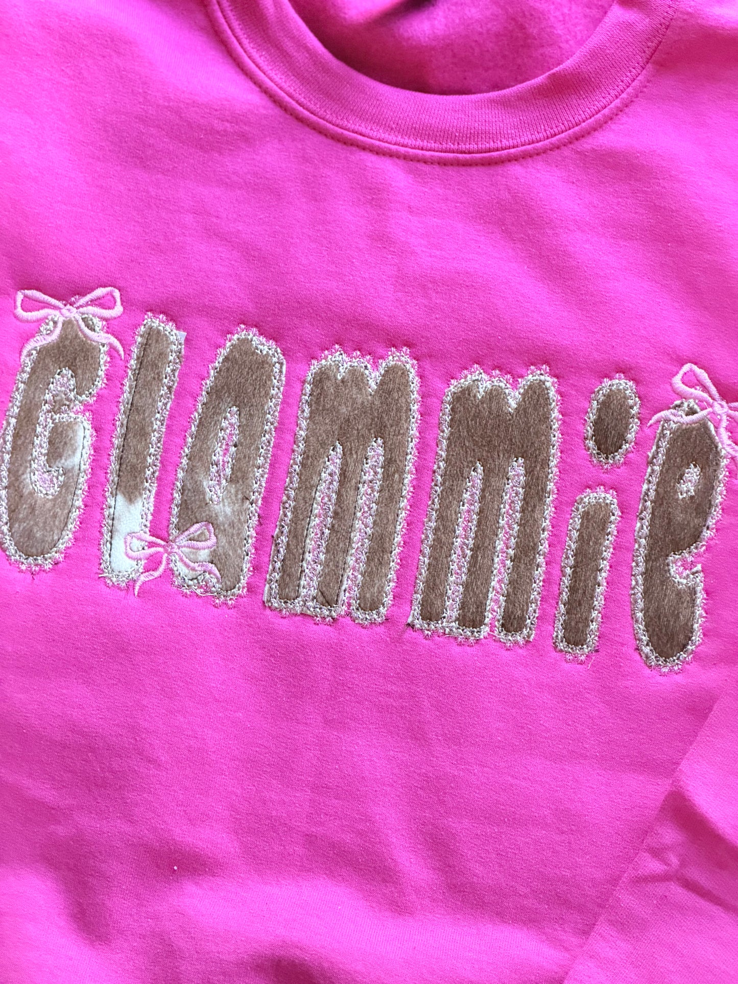 Custom Grandma Embroidered Sweatshirt | Personalized Grandma Crewneck | Grandma Gift | Custom Name Sweatshirt | Mother's Day Gift