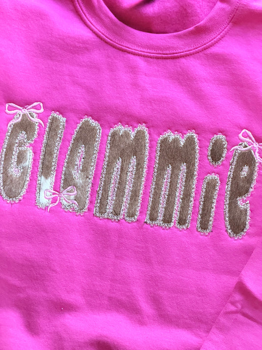 Custom Grandma Embroidered Sweatshirt | Personalized Grandma Crewneck | Grandma Gift | Custom Name Sweatshirt | Mother's Day Gift